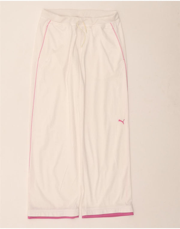 Pantaloni da tuta da donna dalla vestibilità ampia Puma UK 14 Medium Bianco