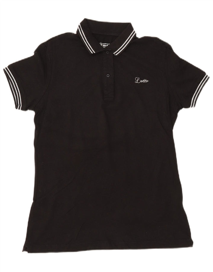 Polo da donna LOTTO UK 18 XL Nera