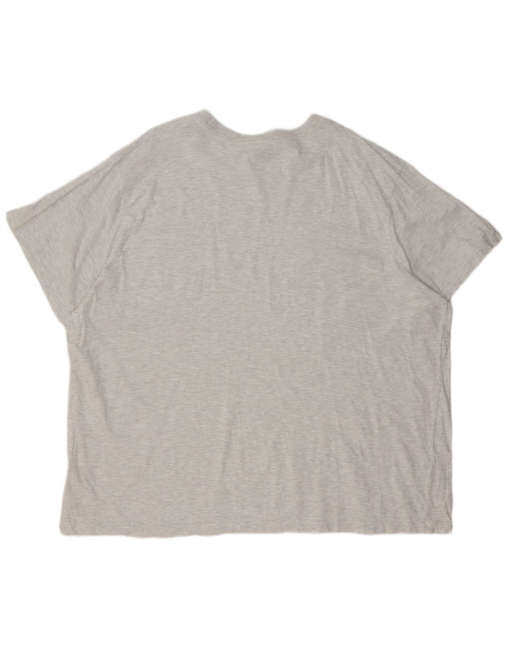 T-shirt da uomo Dickies Top 4XL cotone chiazzato grigio