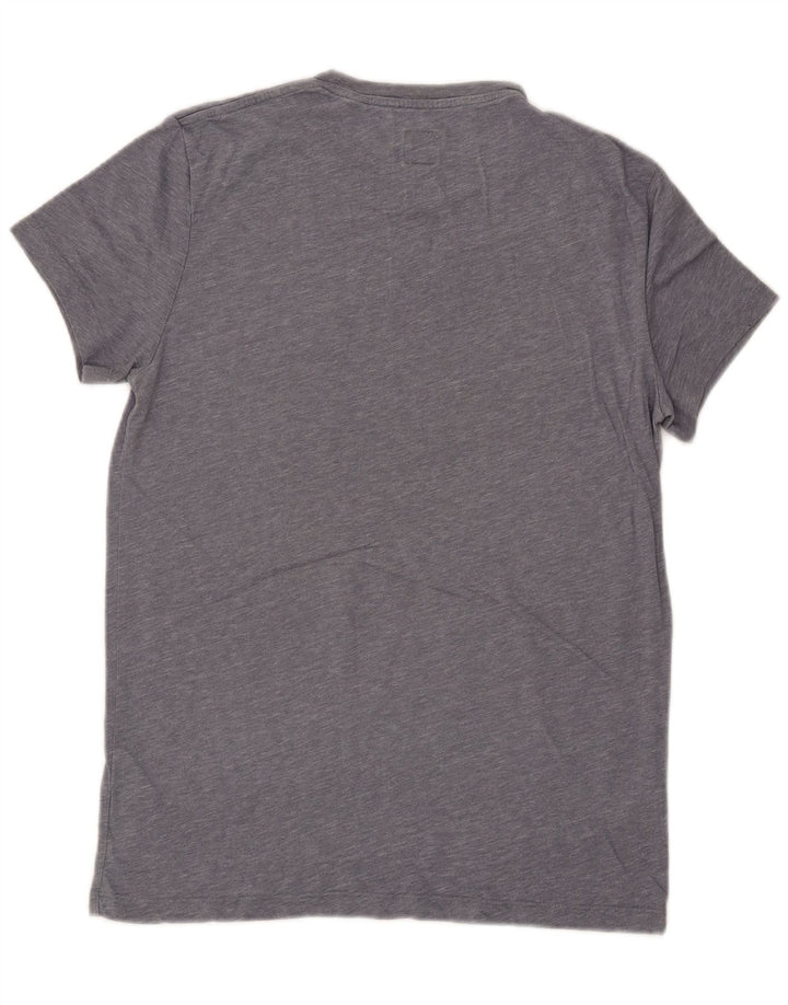 T-shirt da uomo Jack Wills Top in cotone chiazzato grigio piccolo