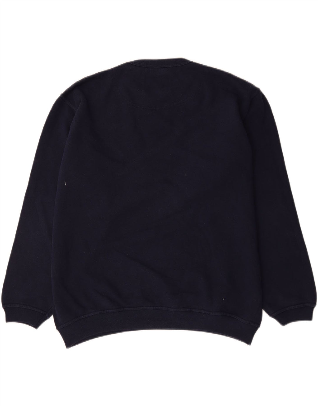 Felpa grafica da uomo Champion, maglione grande, cotone blu navy