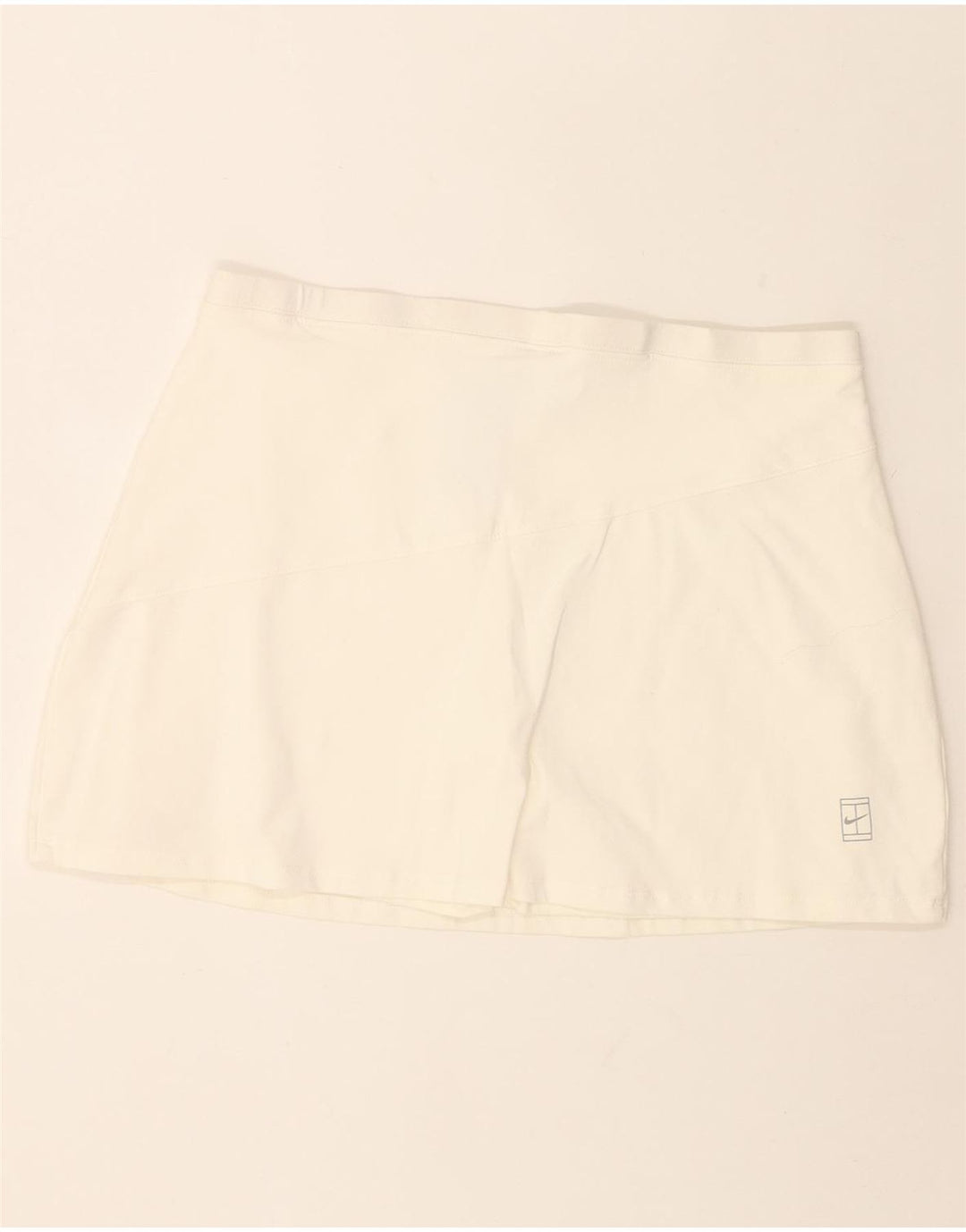 NIKE Girls Skort 13-14 Years XL White Cotton Vintage Nike and Second-Hand Nike from Messina Hembry 