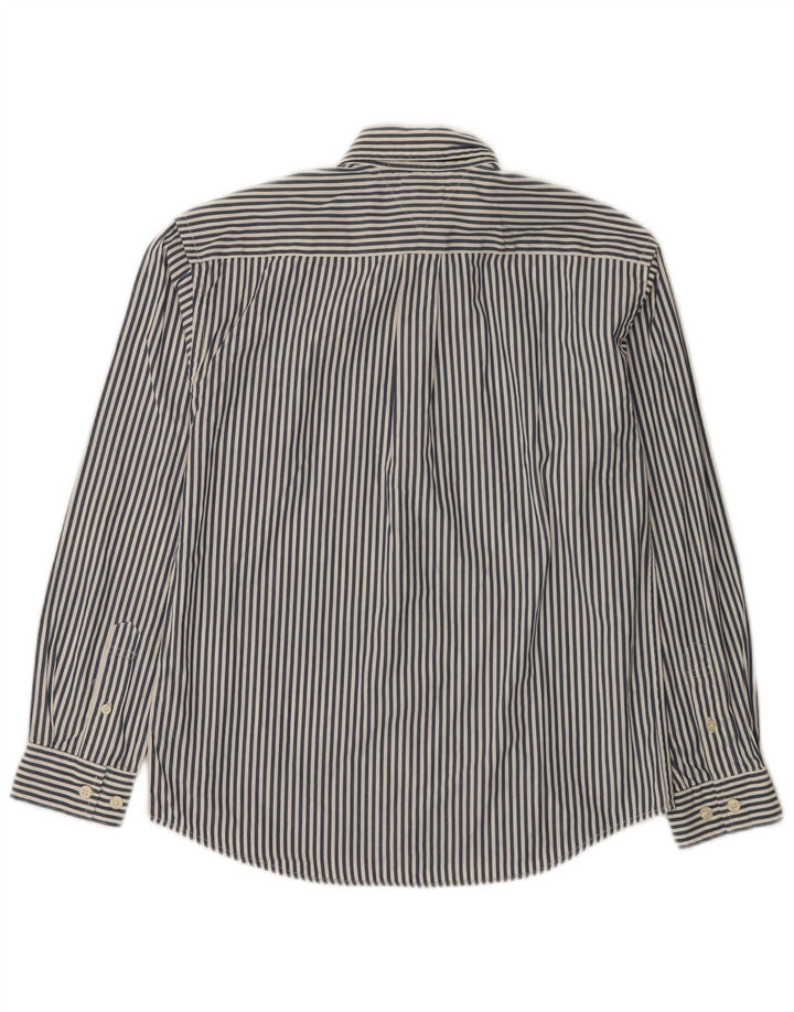 Camicia Tommy Hilfiger per ragazzi 11-12 anni in cotone a righe blu medio