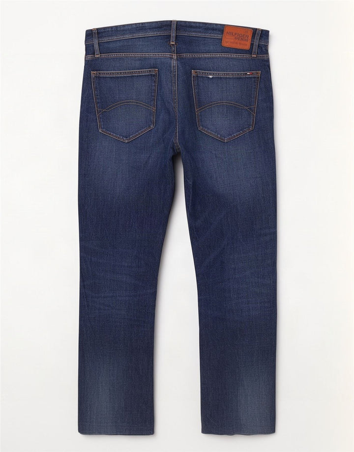 Jeans dritti da uomo Tommy Hilfiger W36 L30 cotone blu