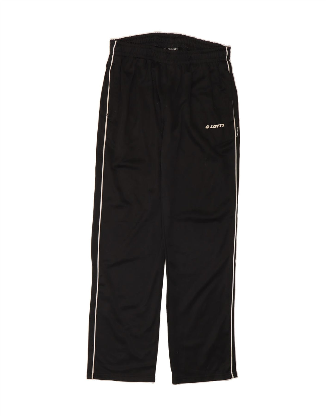 LOTTO Mens Tracksuit Trousers Medium Black Polyester Vintage Lotto and Second-Hand Lotto from Messina Hembry 