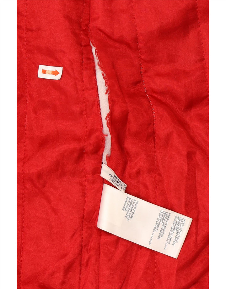 TOMMY HILFIGER Cappotto giacca a vento da donna UK 16 Grande poliestere nero