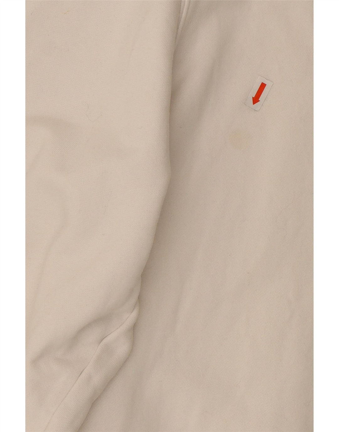 LACOSTE Felpa da uomo Maglione Taglia 6 XL Cotone bianco