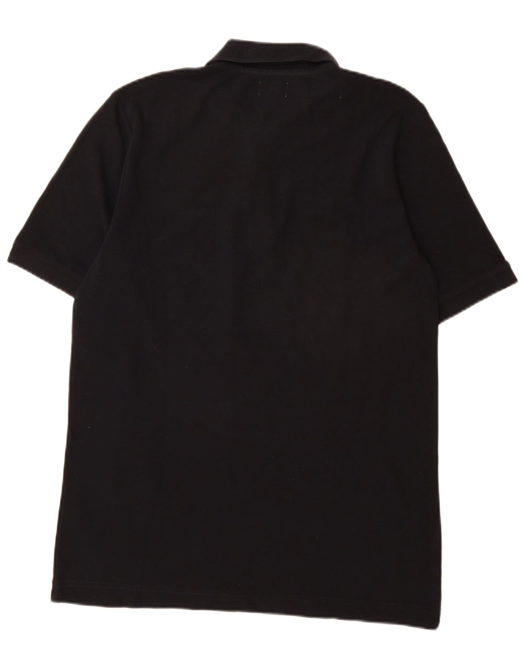 Polo Kappa Uomo Large Nera In Cotone