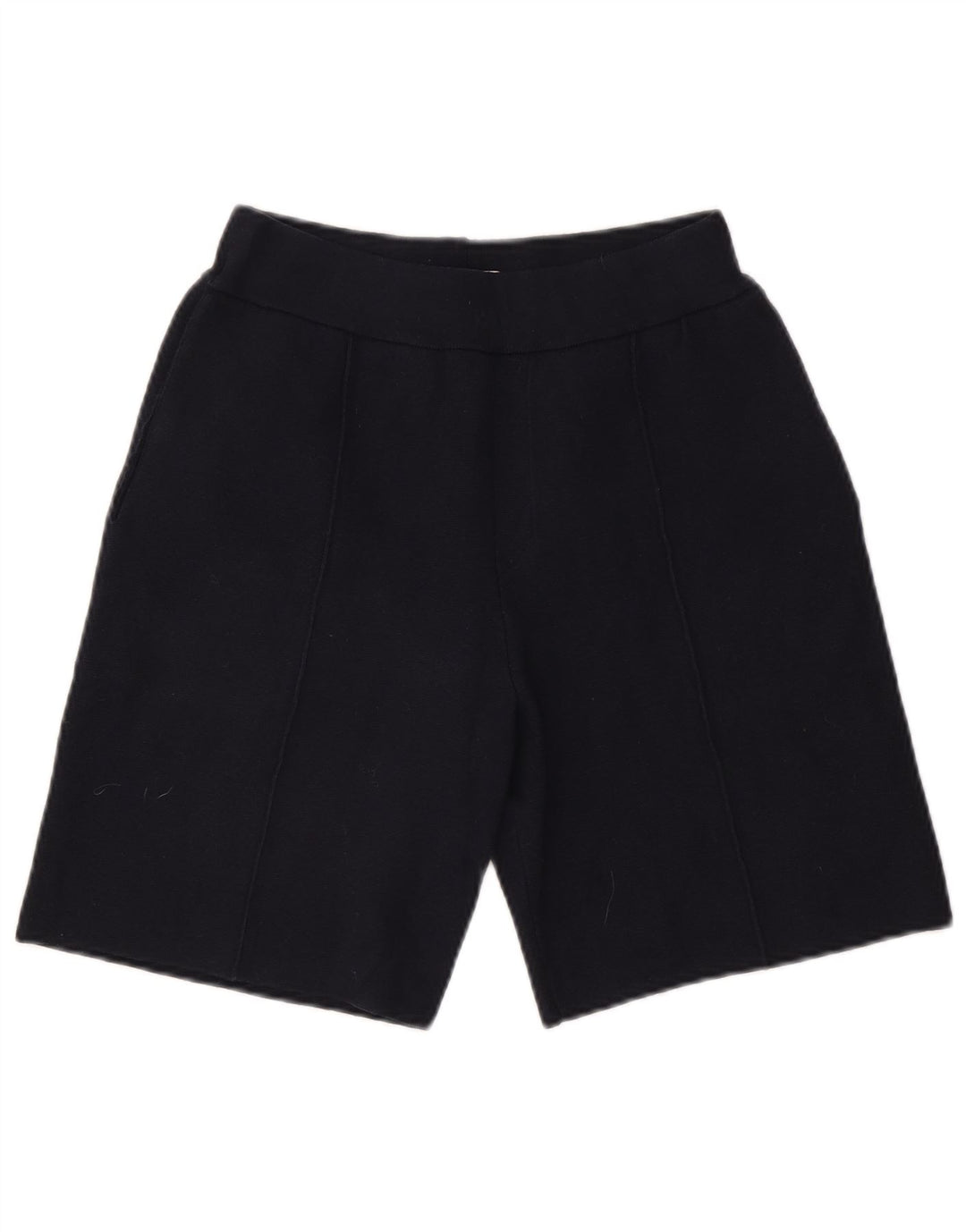 Pantaloncini casual da uomo Zara medi W31 in cotone blu navy
