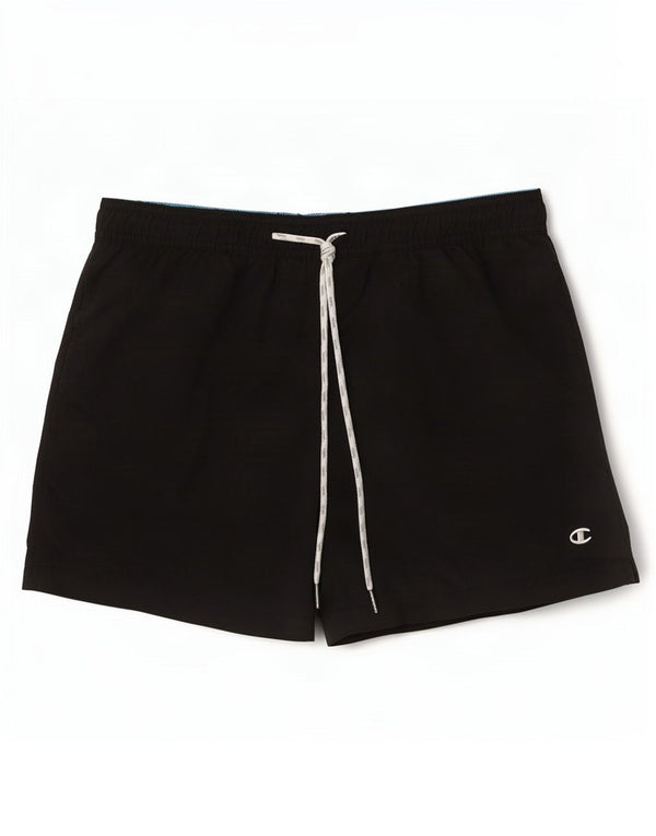 Pantaloncini da bagno da uomo Champion Small neri in poliammide
