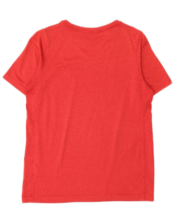 T-shirt grafica Nike da bambino Dri Fit Graphic 12-13 anni Large rossa in poliestere