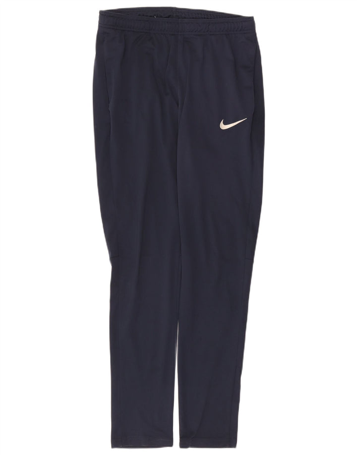 Pantaloni da tuta Nike Dri Fit da uomo, poliestere medio blu navy