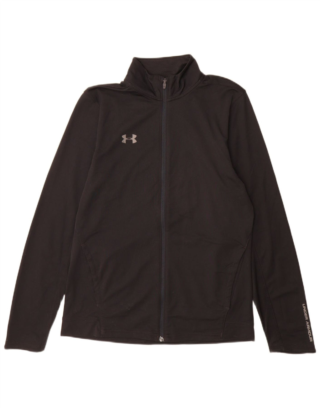 Giacca da tuta da uomo Under Armour in poliestere nero medio