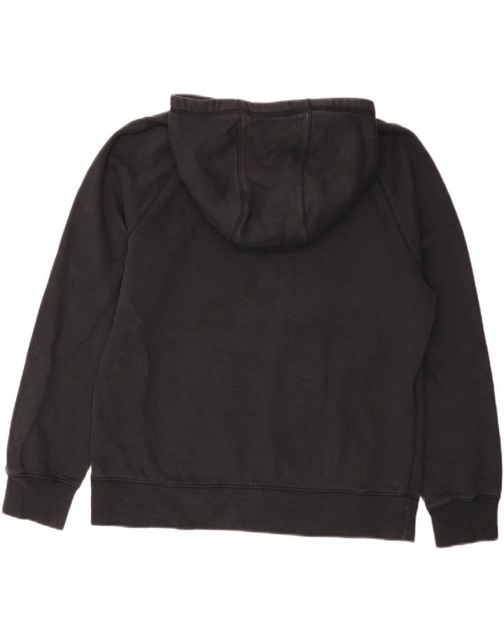 Felpa con cappuccio grafica Nike da uomo grande in cotone nero