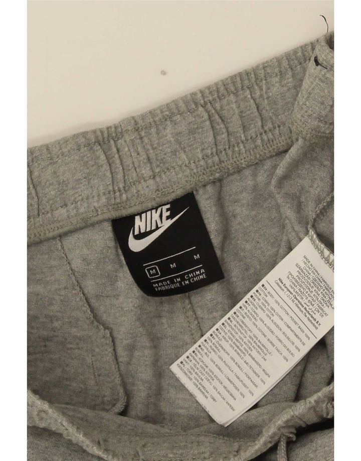 Pantaloncini sportivi Nike Bermuda da uomo in cotone grigio medio