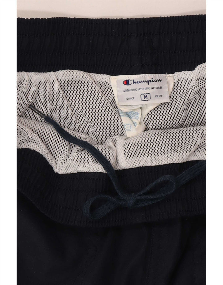 Pantaloni da tuta da uomo Champion poliestere medio blu navy