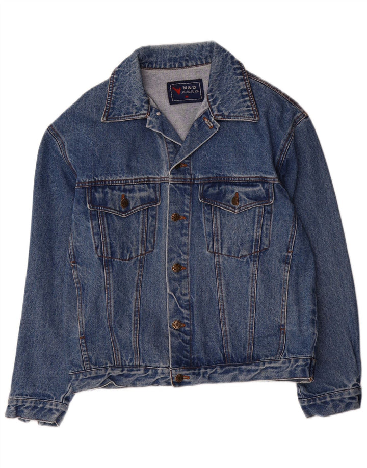 Giacca di jeans vintage da uomo UK 38 blu medio