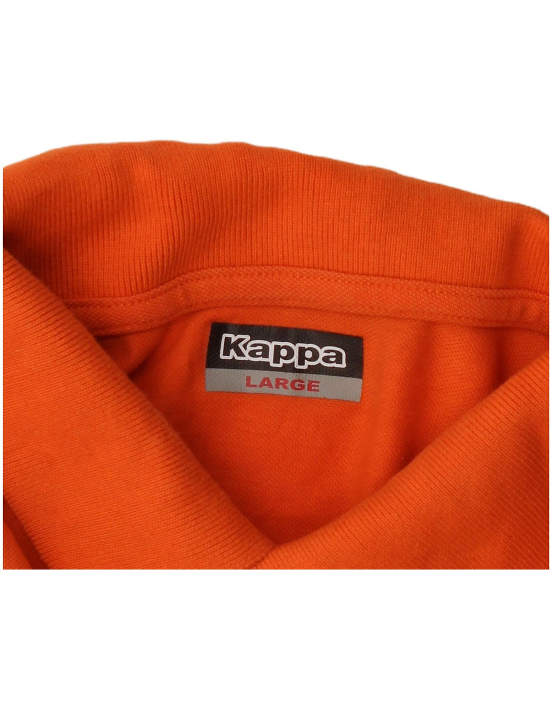 Polo Kappa Uomo Large Arancione