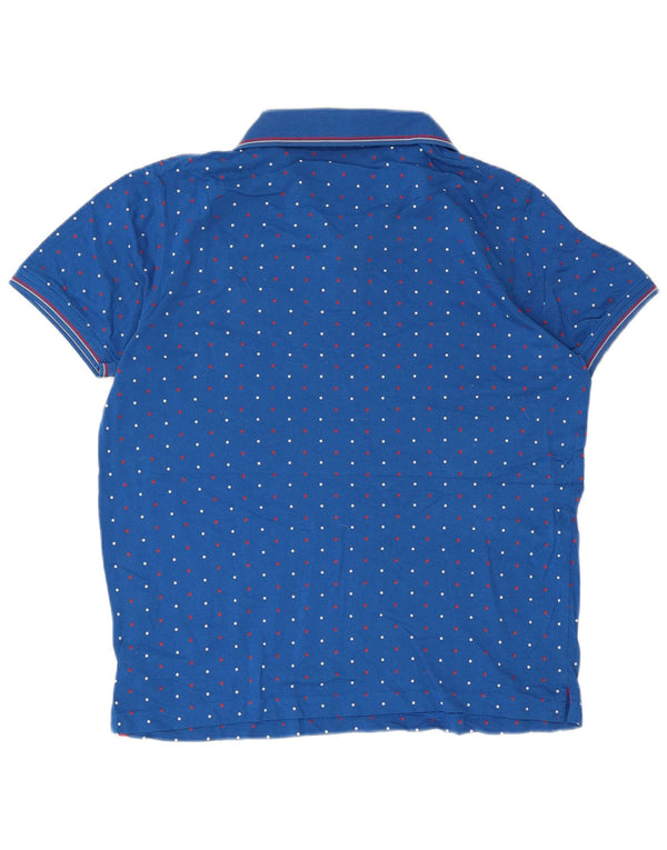 Polo da uomo Harmont & Blaine XL in cotone a pois blu