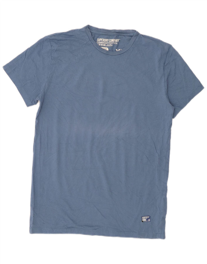 T-shirt da uomo Superdry Top XL in cotone blu