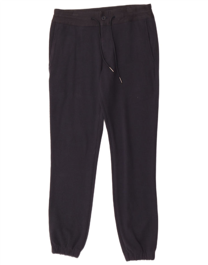 Massimo Dutti Pantaloni casual da jogging da uomo piccoli W30 L30 blu navy