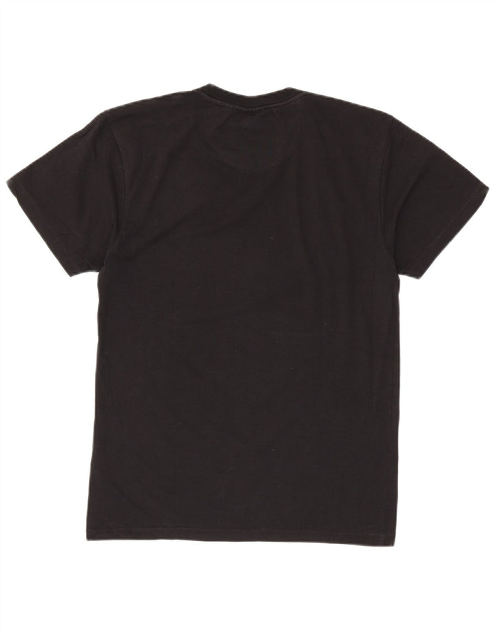 T-shirt Fila da uomo Top in cotone nero medio