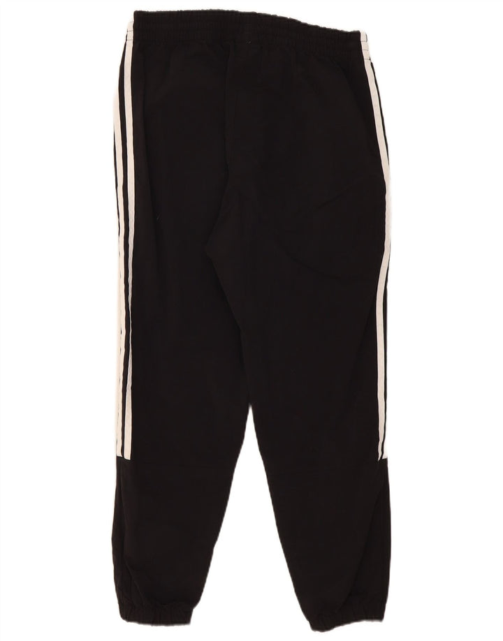 Pantaloni da tuta da uomo Adidas Crop Pantaloni da jogging Medio Nylon nero