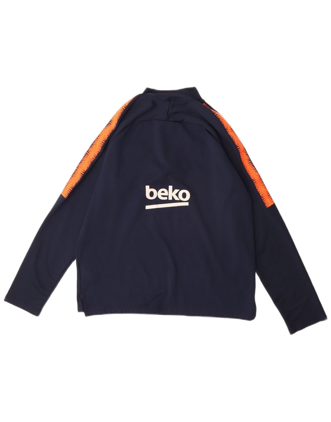 Top della tuta pullover con grafica NIKE da ragazzo 13-14 anni color block blu navy