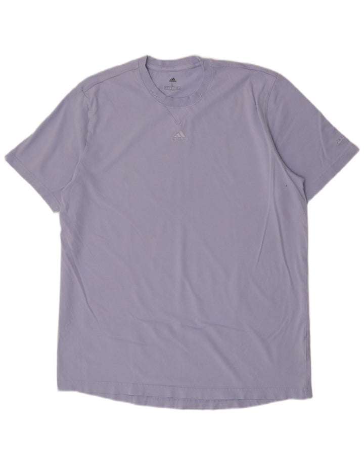 Maglietta Adidas da uomo Top Large in cotone viola