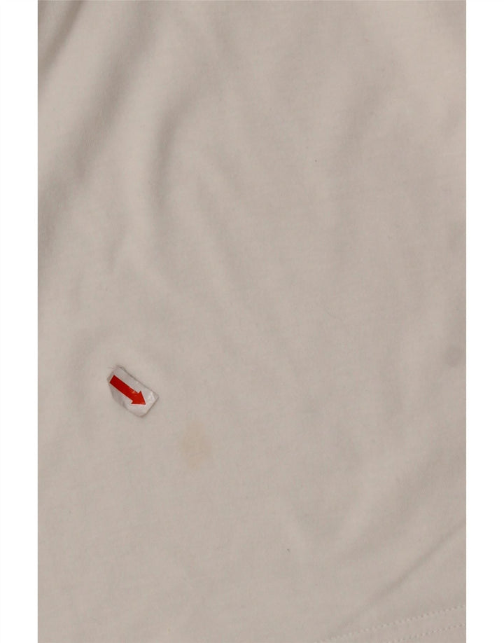 ARMANI JUNIOR T-shirt grafica per ragazzi 11-12 anni in cotone bianco