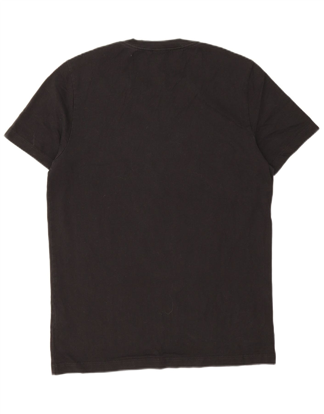Dondup T-shirt da uomo Top media in cotone nero