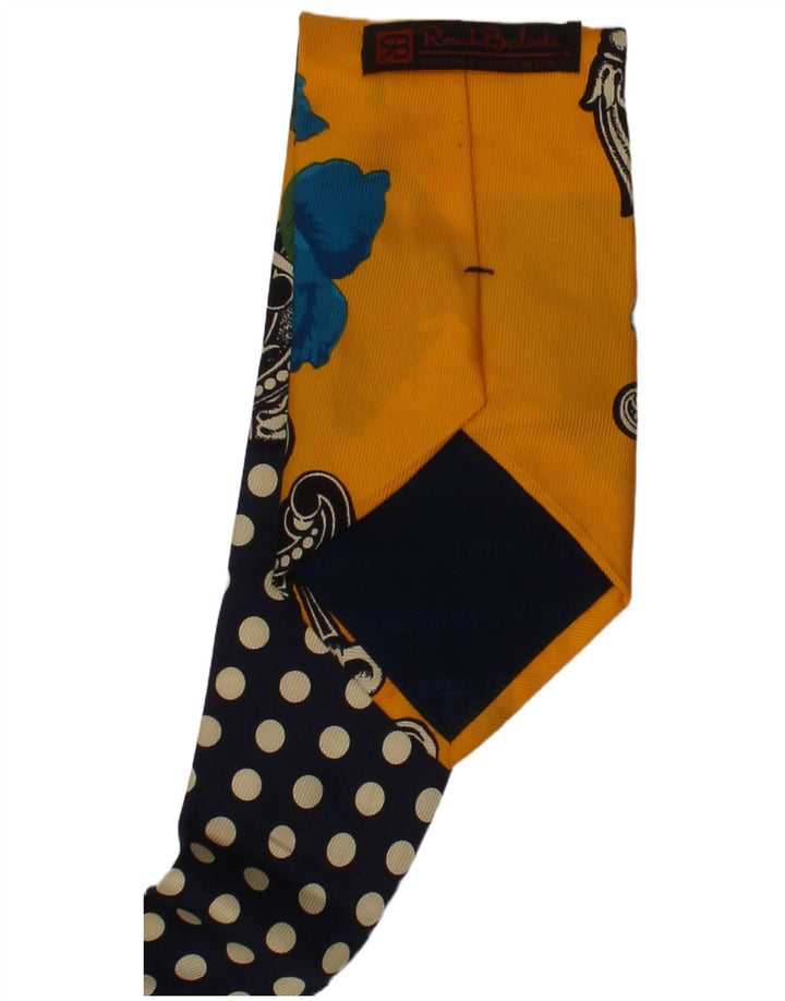 Renato Balestra Cravatta grafica da uomo Taglia unica Designer a pois multicolore