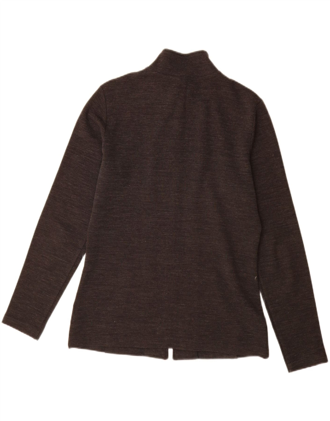 CALVIN KLEIN Maglione cardigan da donna UK 18 XL Acrilico grigio