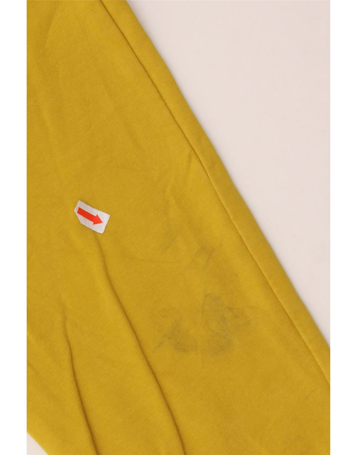 Felpa con grafica CAT per ragazzi, 13-14 anni, cotone color block giallo