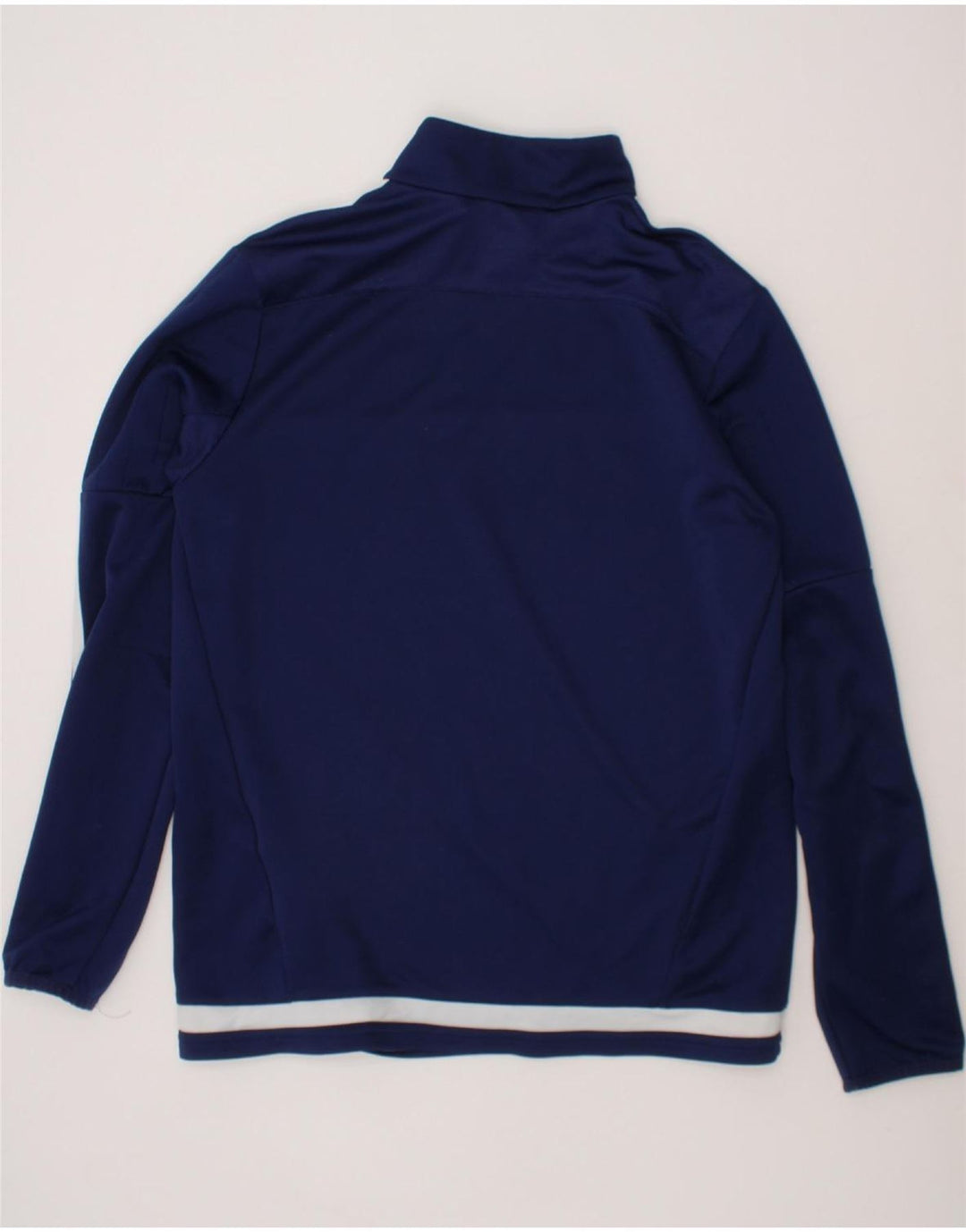 ADIDAS Boys Climacool Pullover Tracksuit Top 13-14 Years Navy Blue Vintage Adidas and Second-Hand Adidas from Messina Hembry 