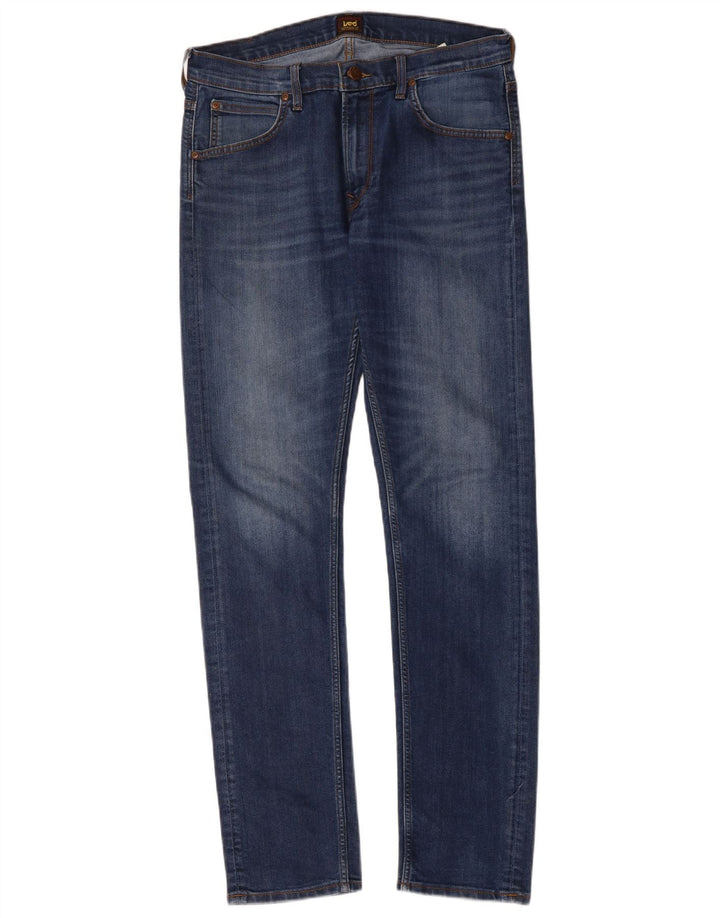 Jeans Lee Daren Slim da uomo W33 L34 in cotone blu