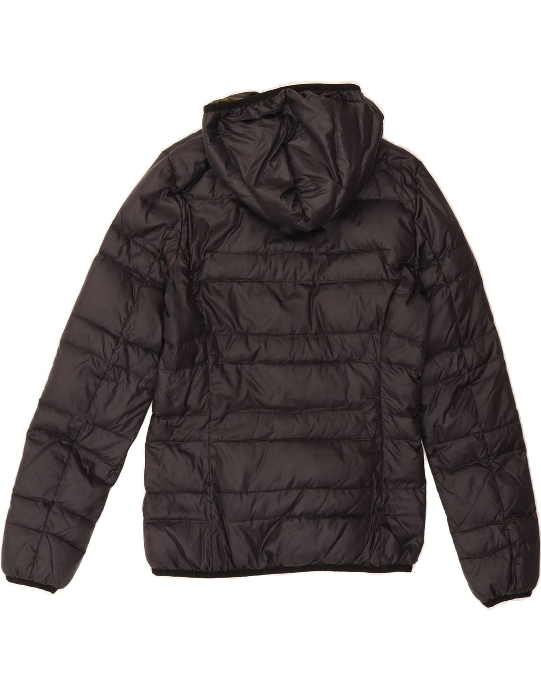 BLAUER Womens Hooded Padded Jacket UK 10 Small Navy Blue Polyamide Vintage Blauer and Second-Hand Blauer from Messina Hembry 