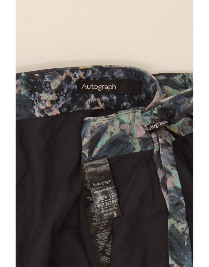 Gonna a tubino da donna Marks & Spencer UK 12 media W30 multicolore