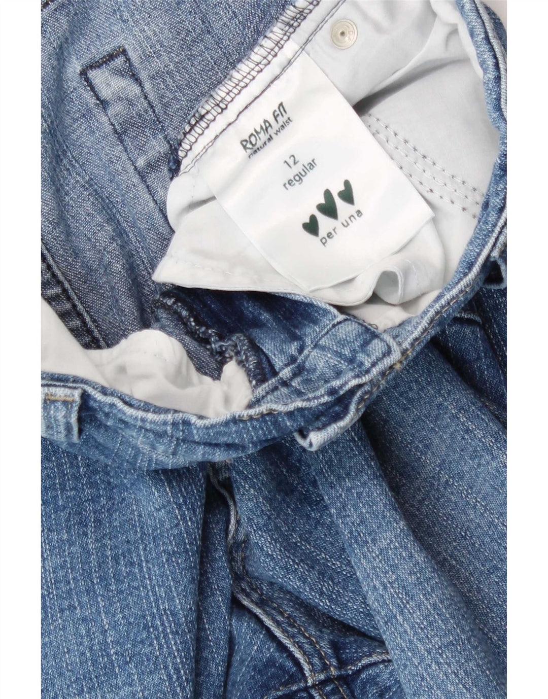 Marks & Spencer Jeans Per Una Bootcut da donna UK 12 Medio W30 L29 Blu