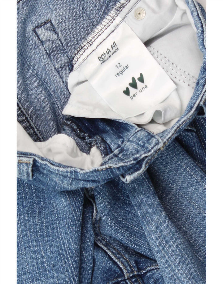 Marks & Spencer Jeans Per Una Bootcut da donna UK 12 Medio W30 L29 Blu