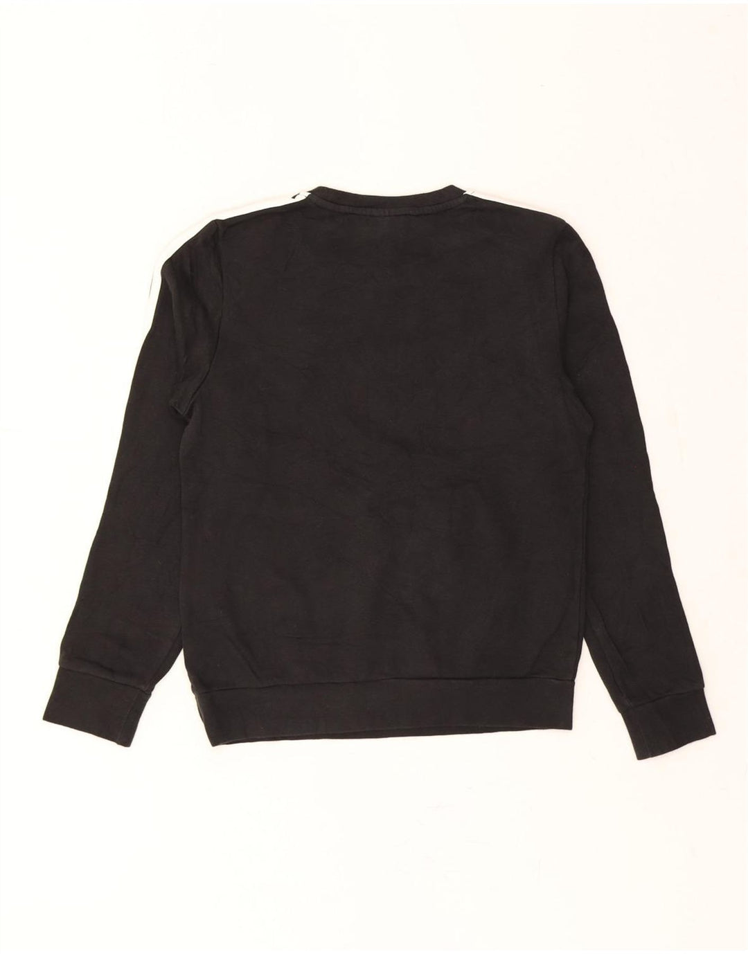 ADIDAS Womens Sweatshirt Jumper UK 8/10 Small Black Cotton Vintage Adidas and Second-Hand Adidas from Messina Hembry 
