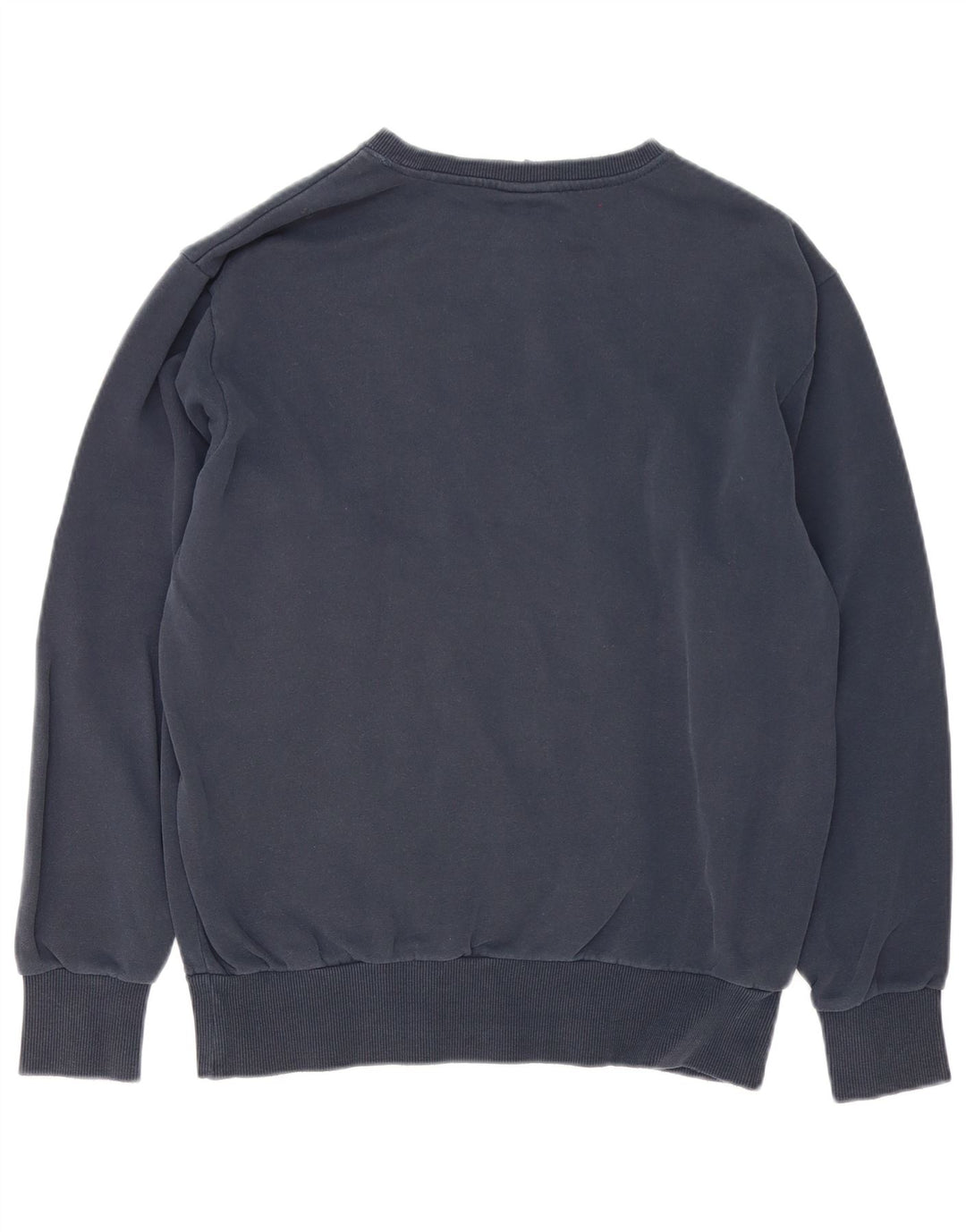 Felpa grafica da uomo Ellesse, maglione grande, cotone blu navy