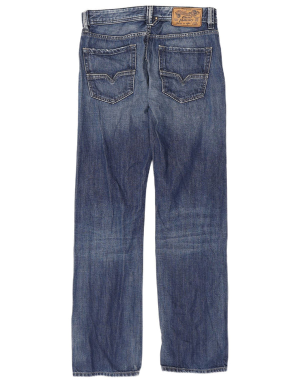 Jeans dritti da uomo Diesel Larkee W30 L32 cotone blu