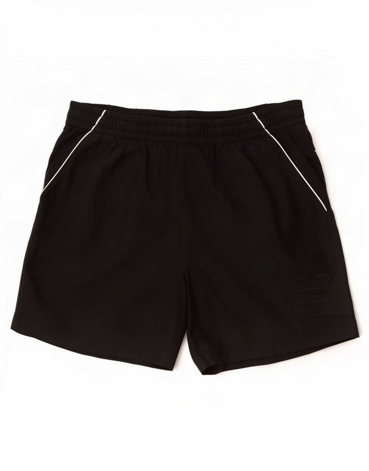 Pantaloncini sportivi Nike da uomo medio nero in poliestere