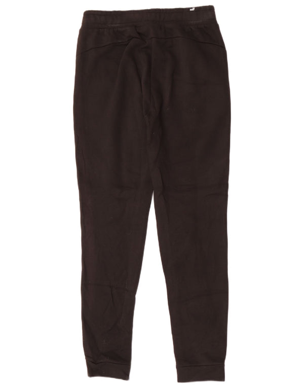 Pantaloni da tuta da uomo Puma Joggers Medium Black Cotton
