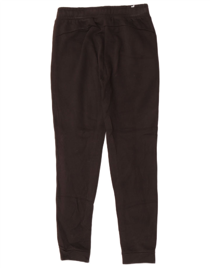 Pantaloni da tuta da uomo Puma Joggers Medium Black Cotton