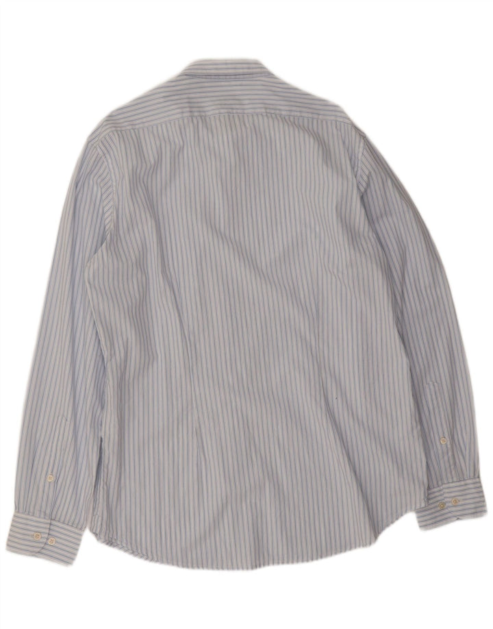 Camicia da uomo Carrera XL in cotone a righe blu