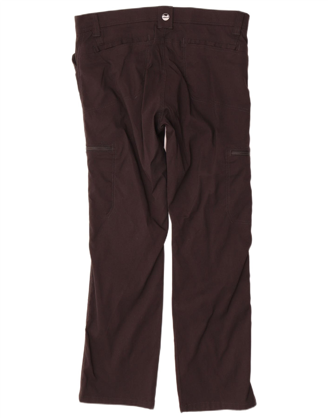 Pantaloni cargo dritti da uomo WRANGLER W36 L30 nylon nero