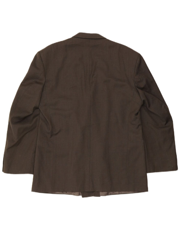 Giacca blazer doppiopetto da uomo Marks & Spencer UK 44 XL a quadri verdi