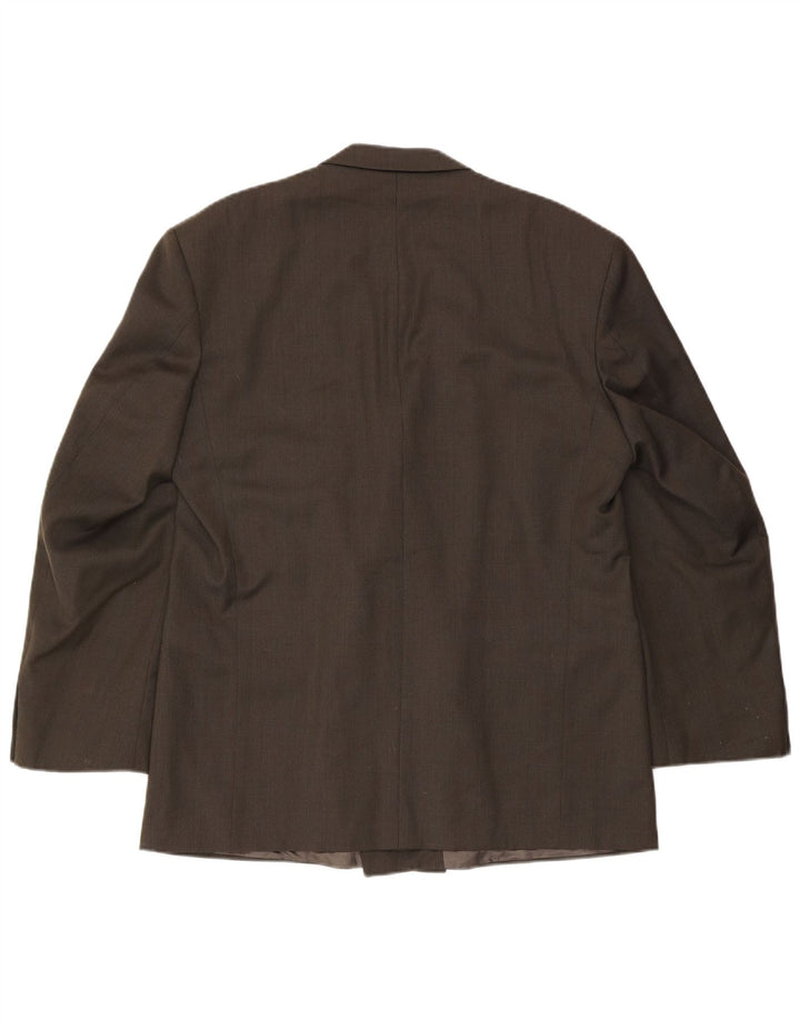 Giacca blazer doppiopetto da uomo Marks & Spencer UK 44 XL a quadri verdi
